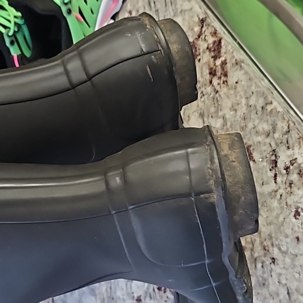 Hunter black matte boot - Picture 4 of 5